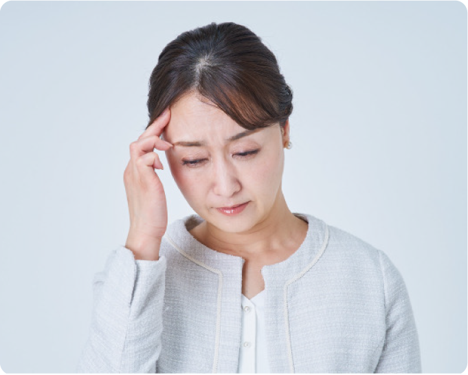 頭痛、不眠、自律神経の乱れを感じる方